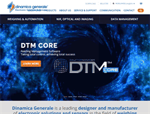 Tablet Screenshot of dinamicagenerale.com